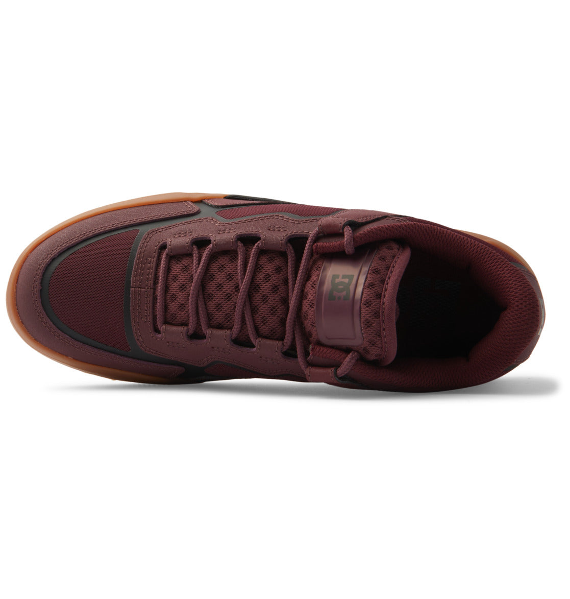 DC Metric Men Sneakers Burgundy | US-6291OUZ