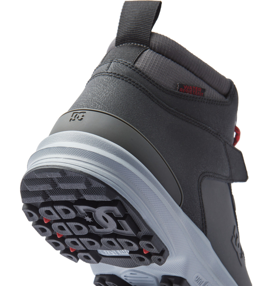 DC Mutiny Men Winter Boots Grey / Black / Red | US-8495OKD