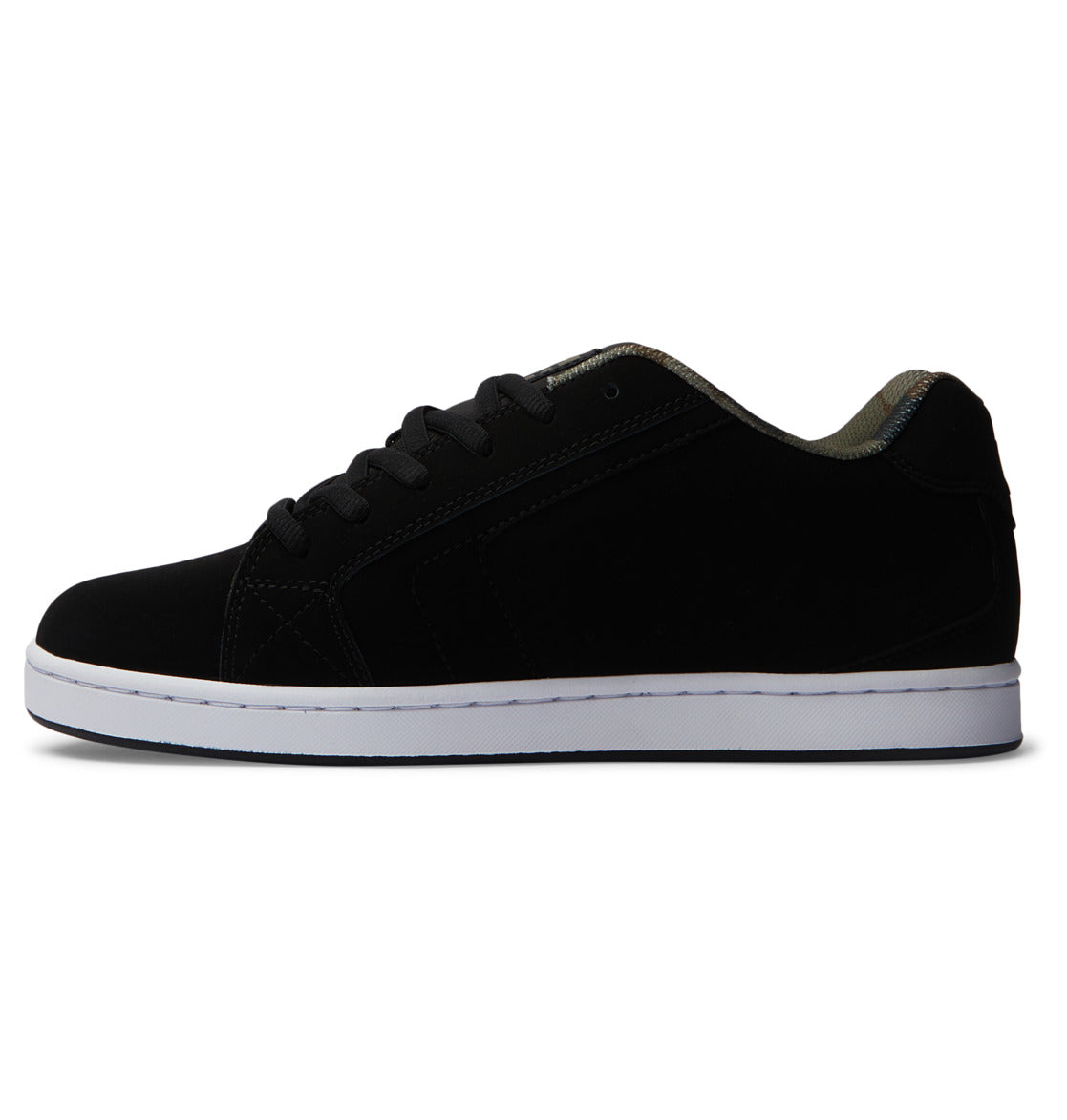 DC Net Men Sneakers Black / Green / Black | US-5324TOF