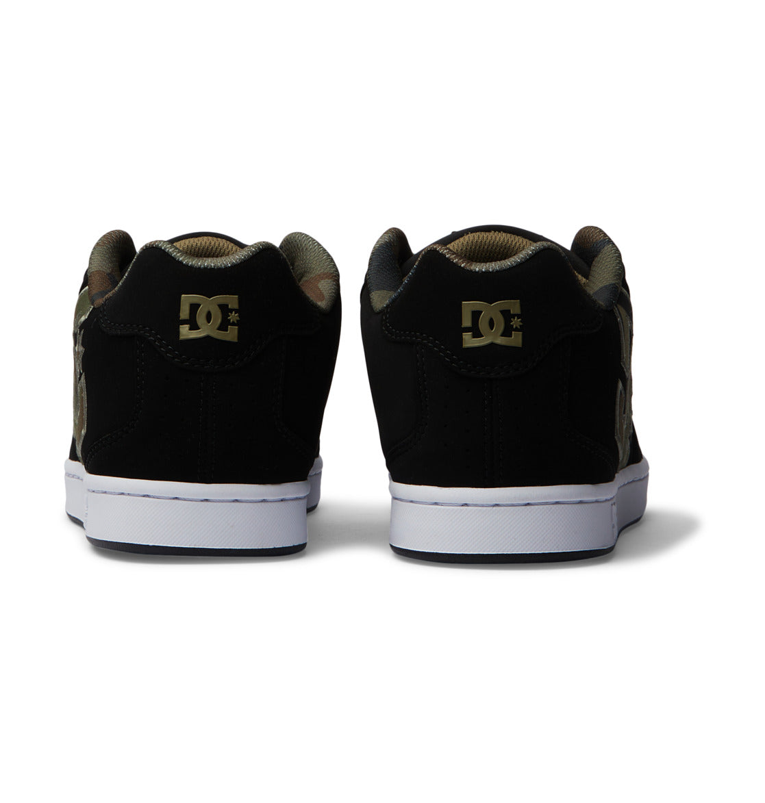 DC Net Men Sneakers Black / Green / Black | US-5324TOF