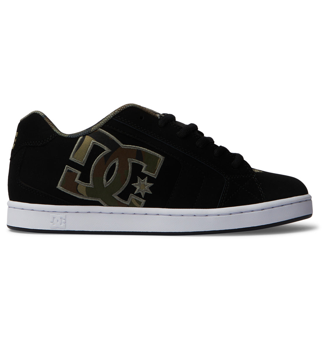 DC Net Men Sneakers Black / Green / Black | US-5324TOF