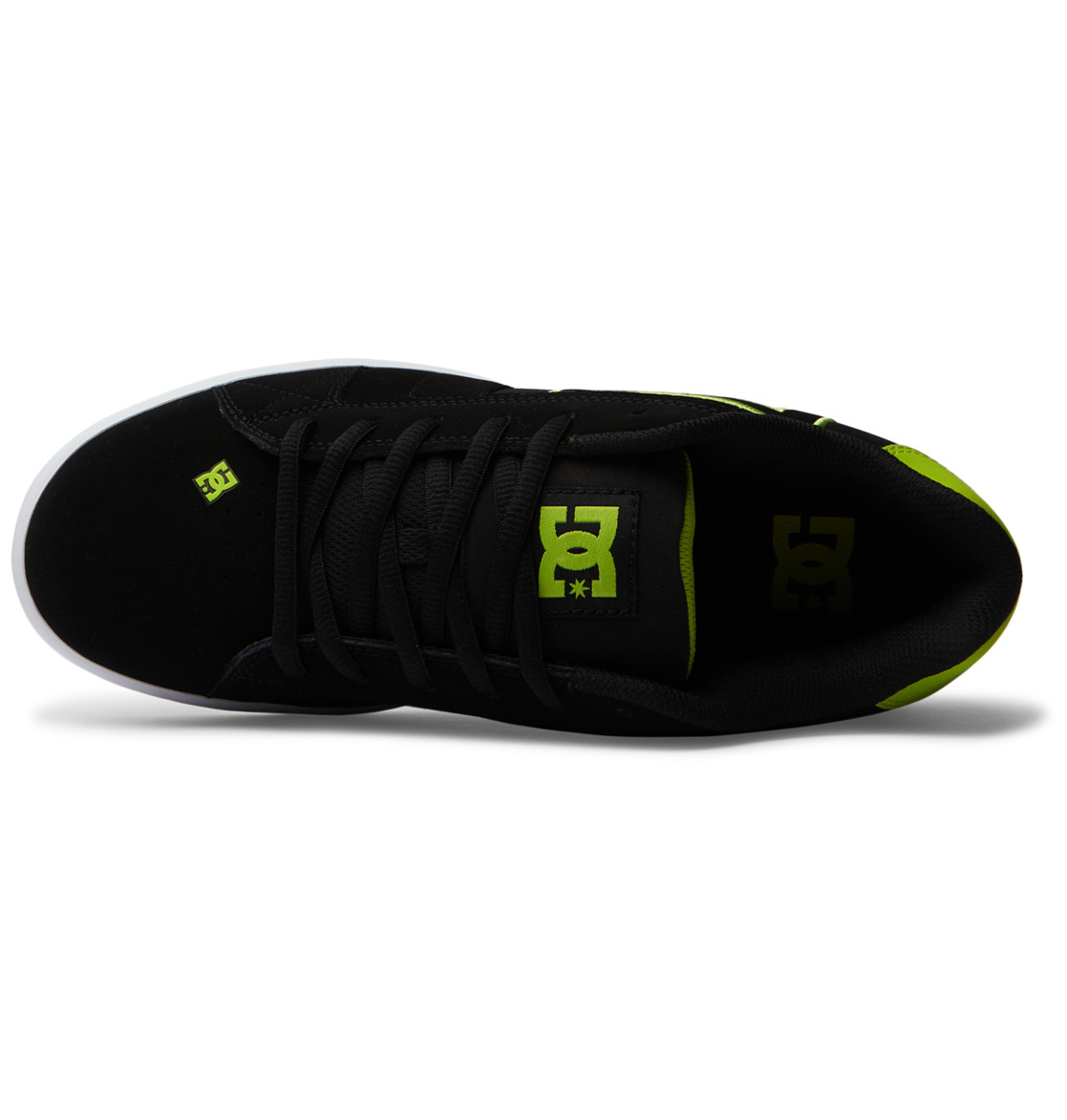 DC Net Men Sneakers Black / Light Green | US-4385BUE