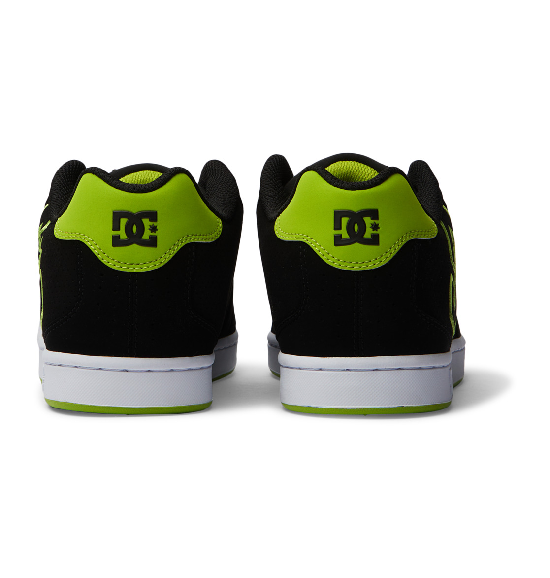 DC Net Men Sneakers Black / Light Green | US-4385BUE