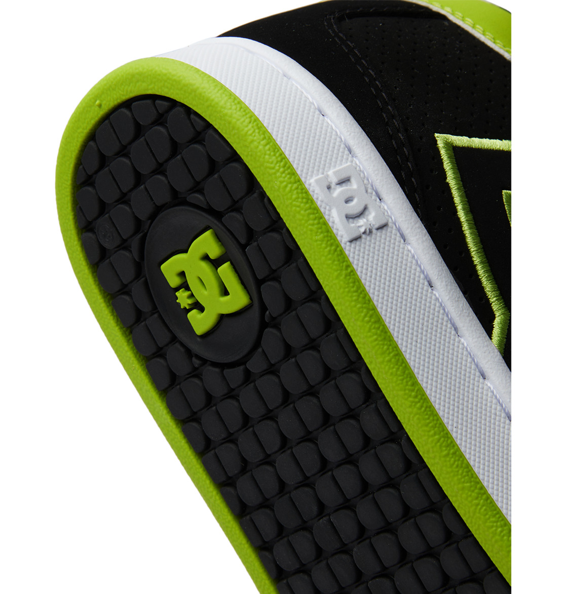 DC Net Men Sneakers Black / Light Green | US-4385BUE