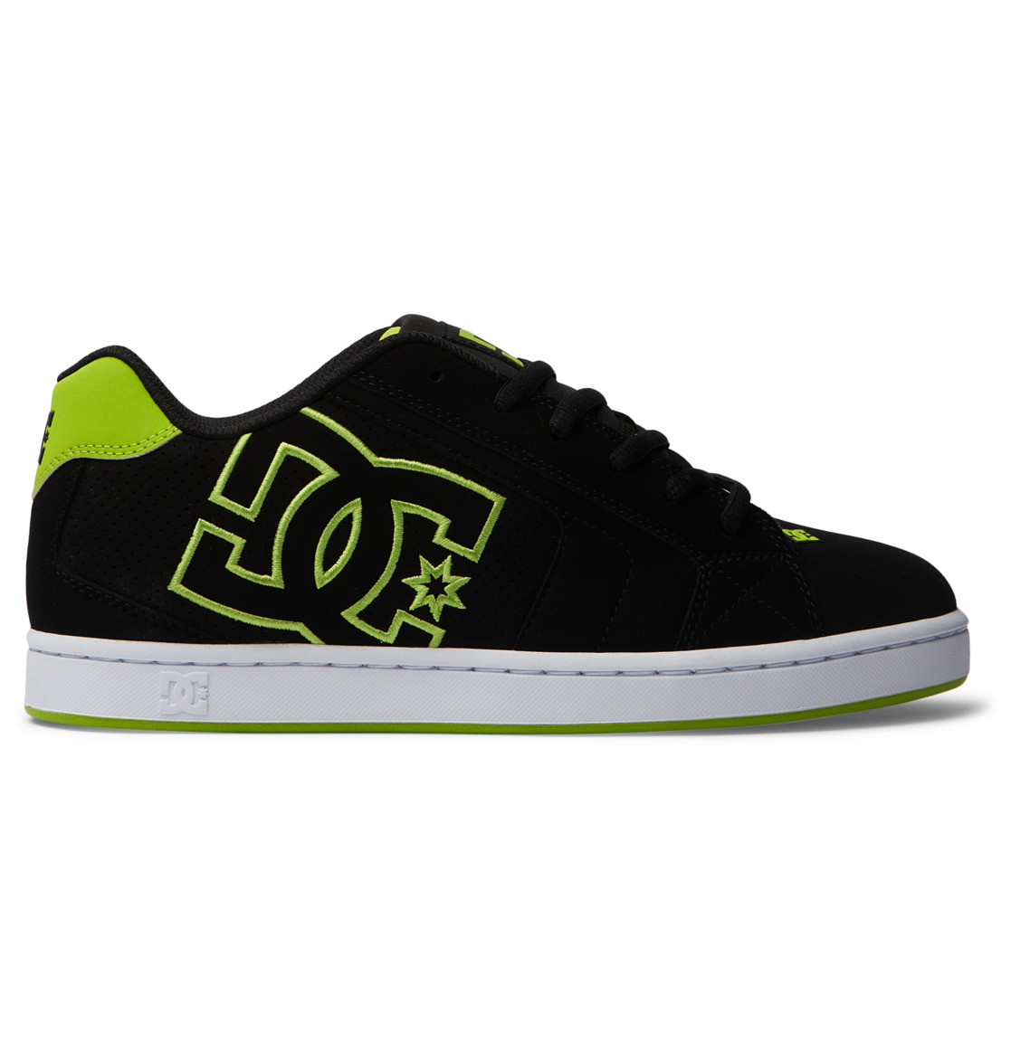 DC Net Men Sneakers Black / Light Green | US-4385BUE