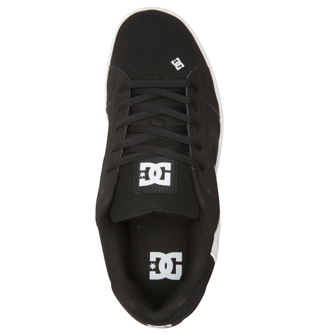 DC Net Men Sneakers Black / White | US-9538WUI