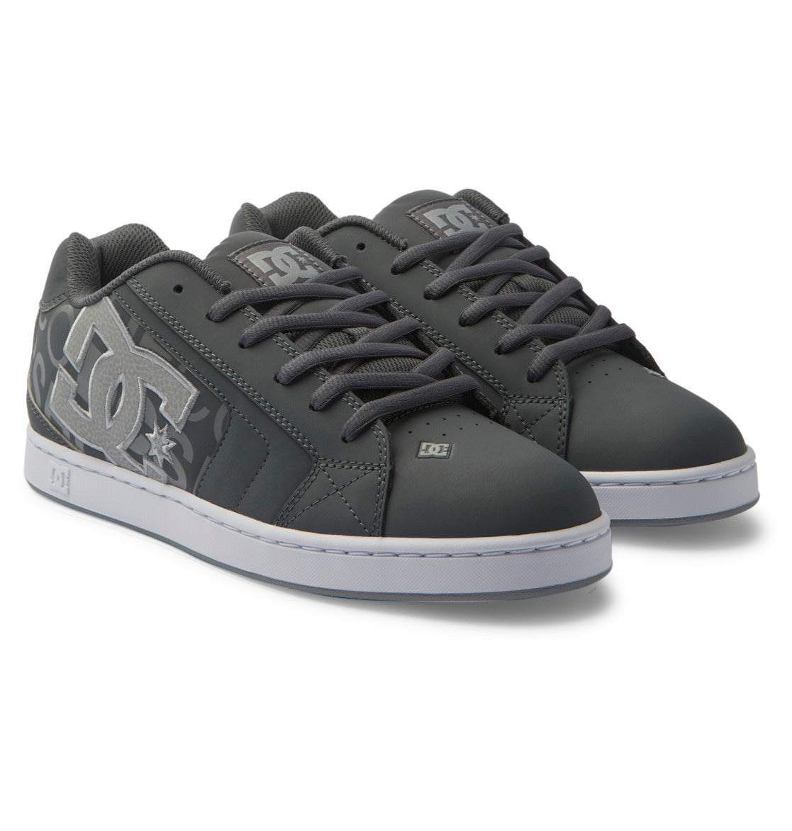 DC Net Men Sneakers Grey / White | US-2740UZT