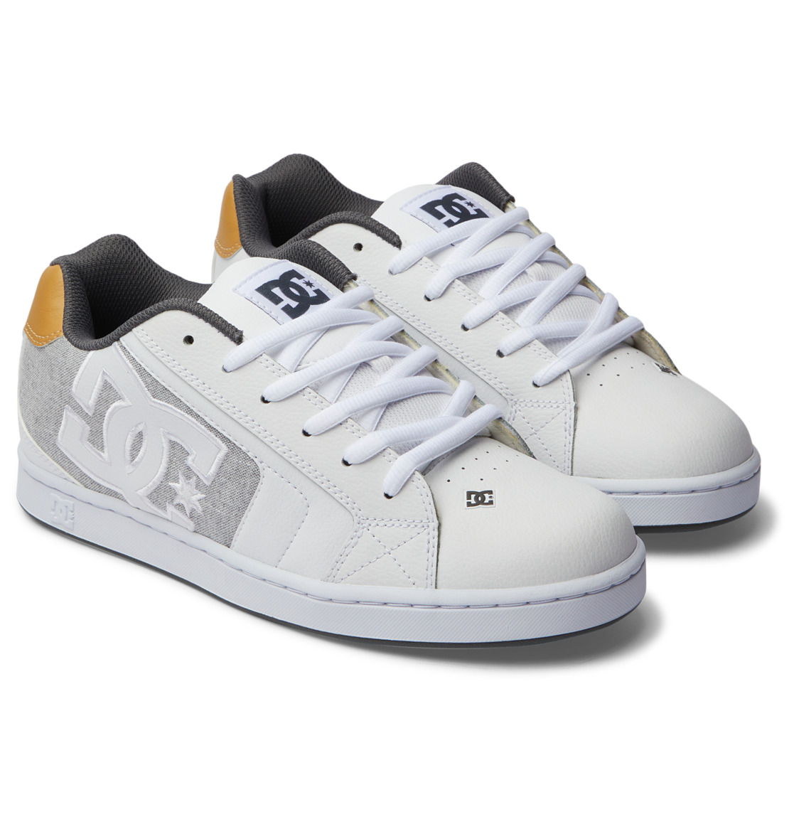 DC Net Men Sneakers White / Grey | US-6879JVA