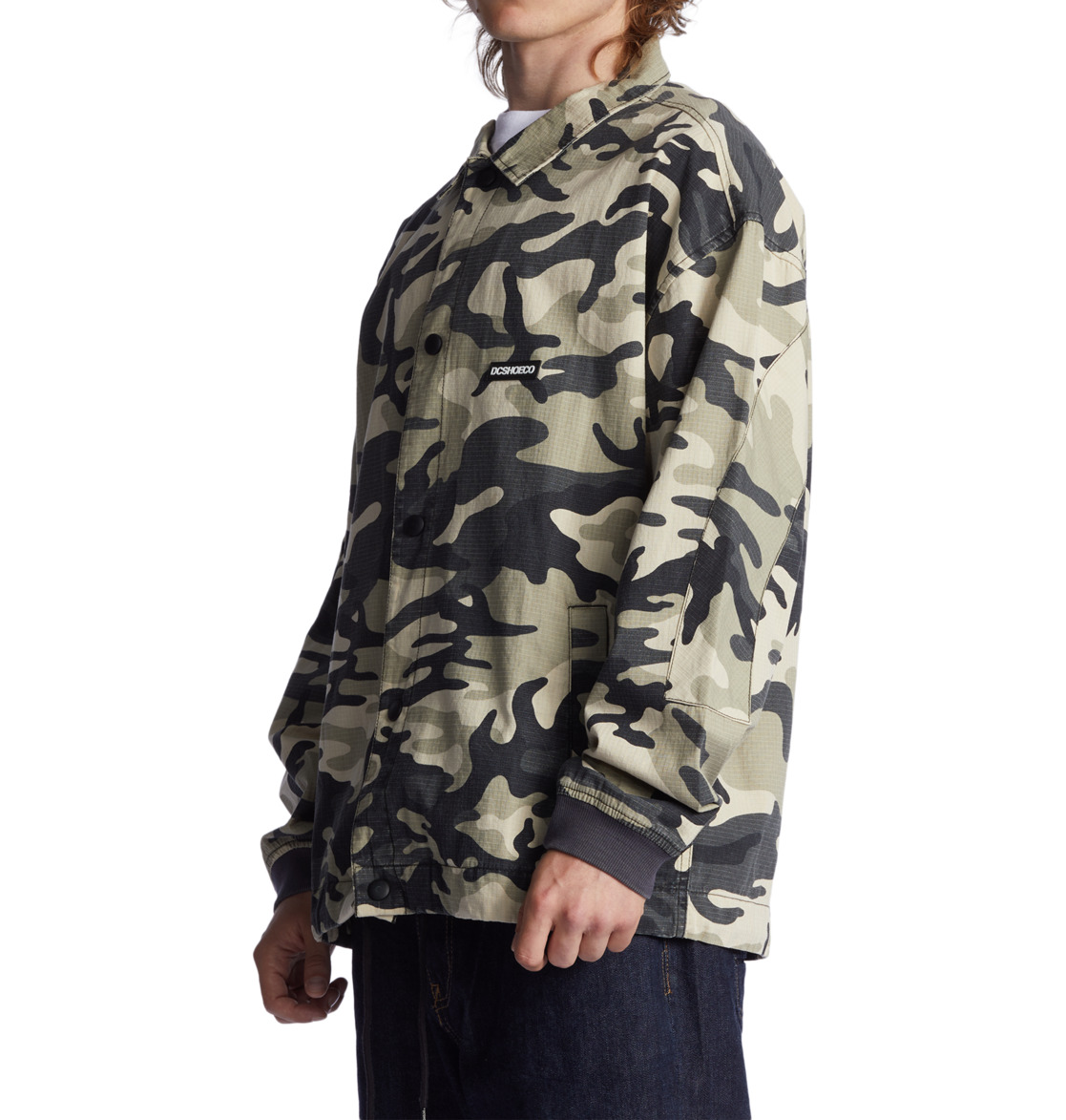 DC Neuro Coaches Men Jackets Grey Camo | US-7249YTL