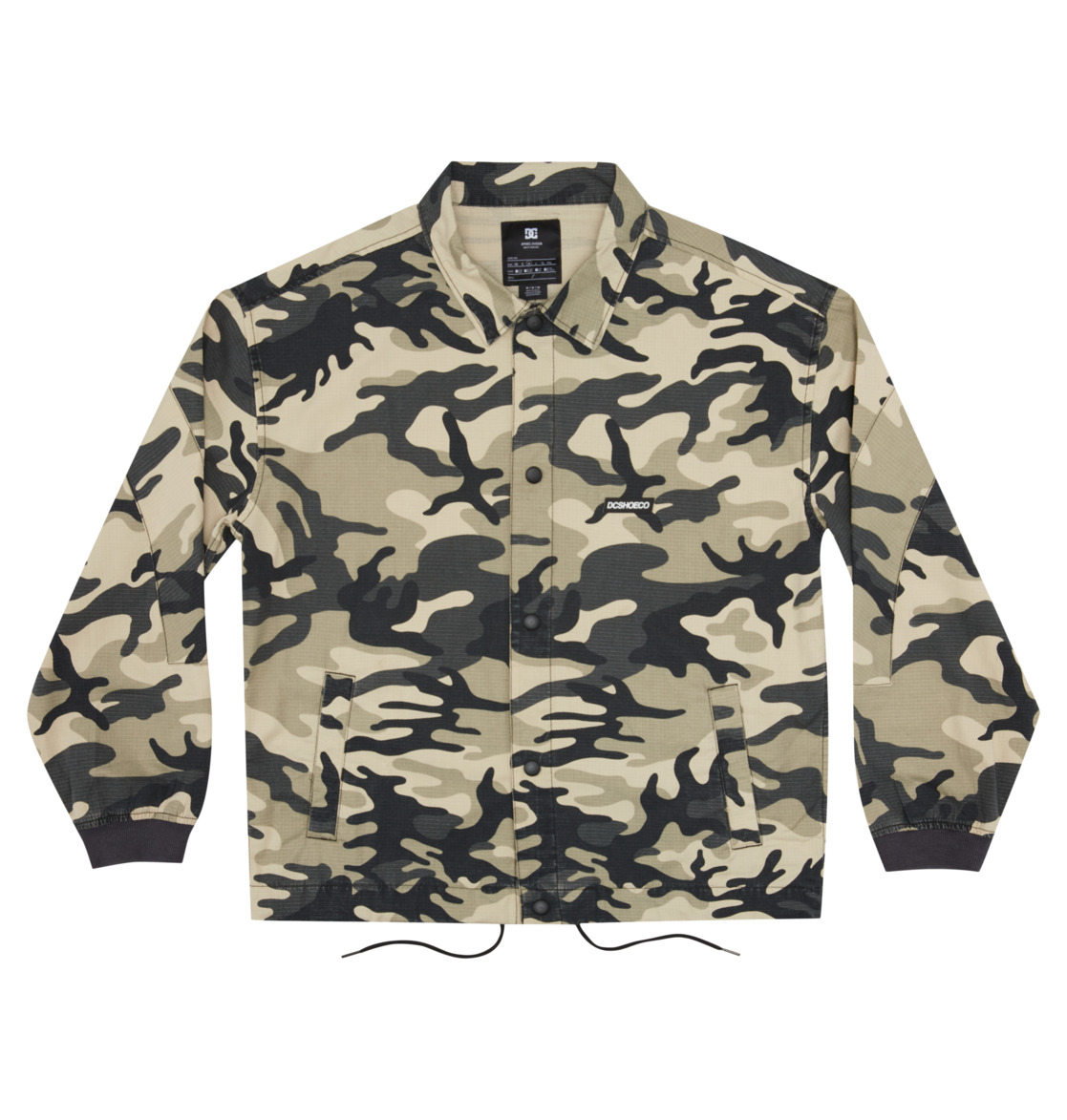 DC Neuro Coaches Men Jackets Grey Camo | US-7249YTL