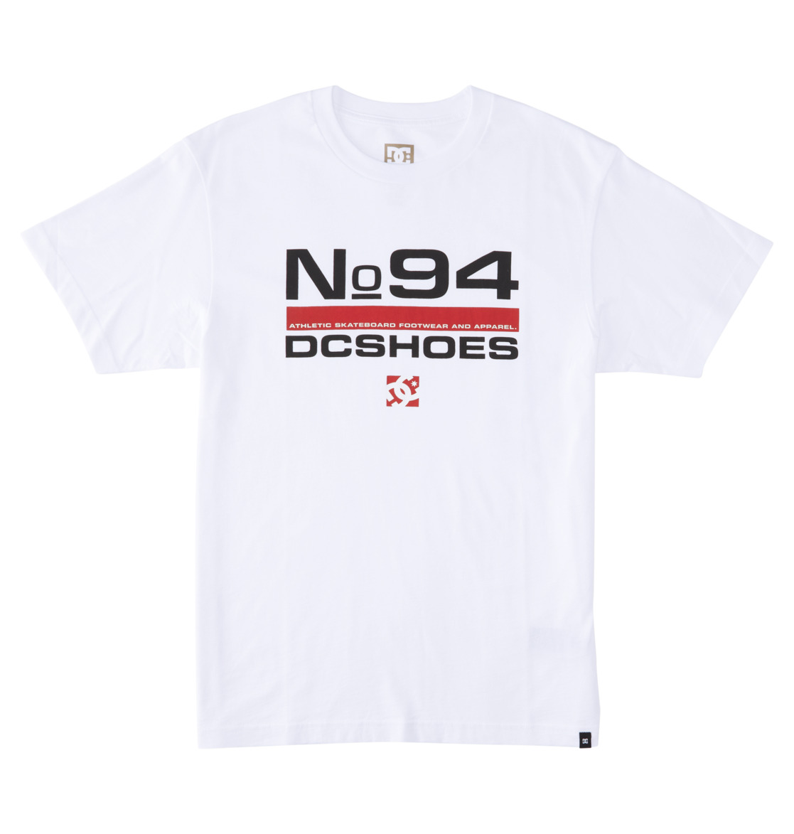 DC Nine Four Men T-Shirt White | US-2184XDG