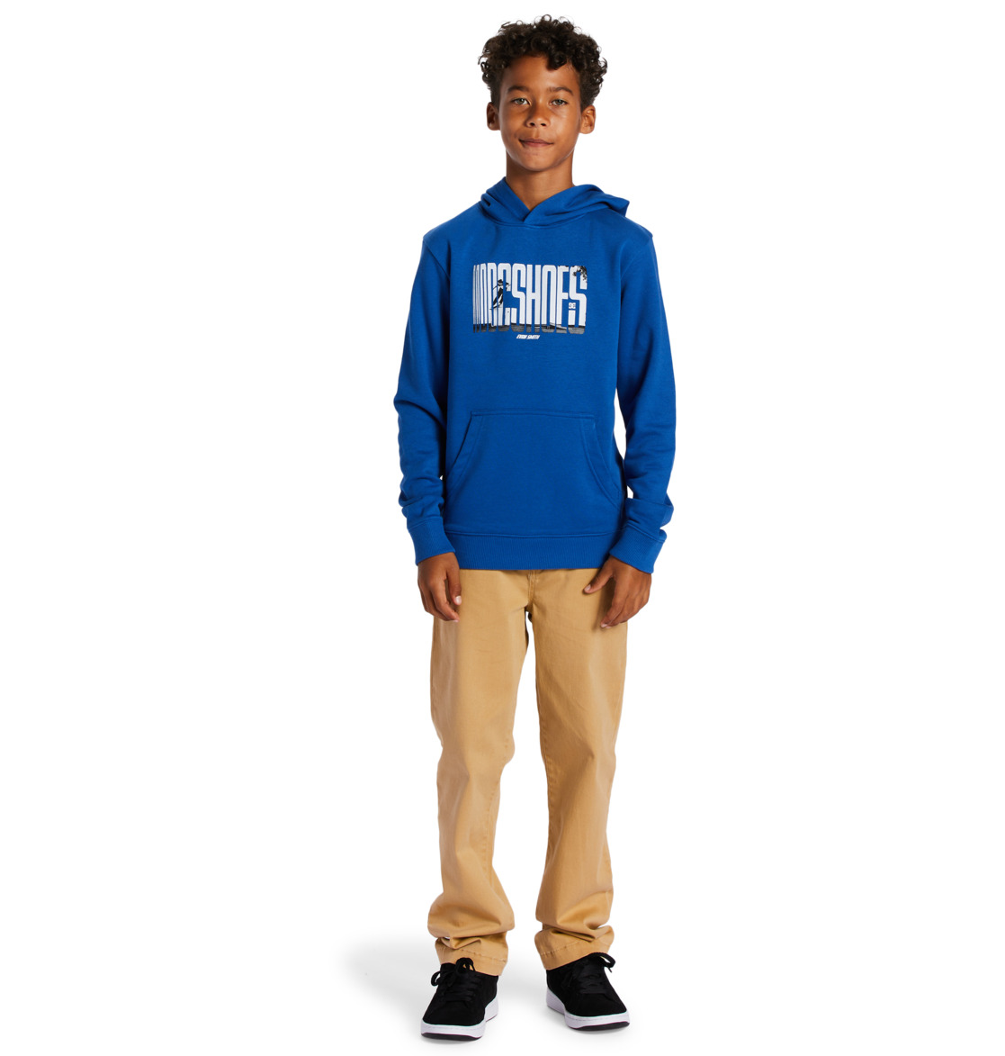 DC On The Grind Kids' Hoodie Blue | US-1937RPH