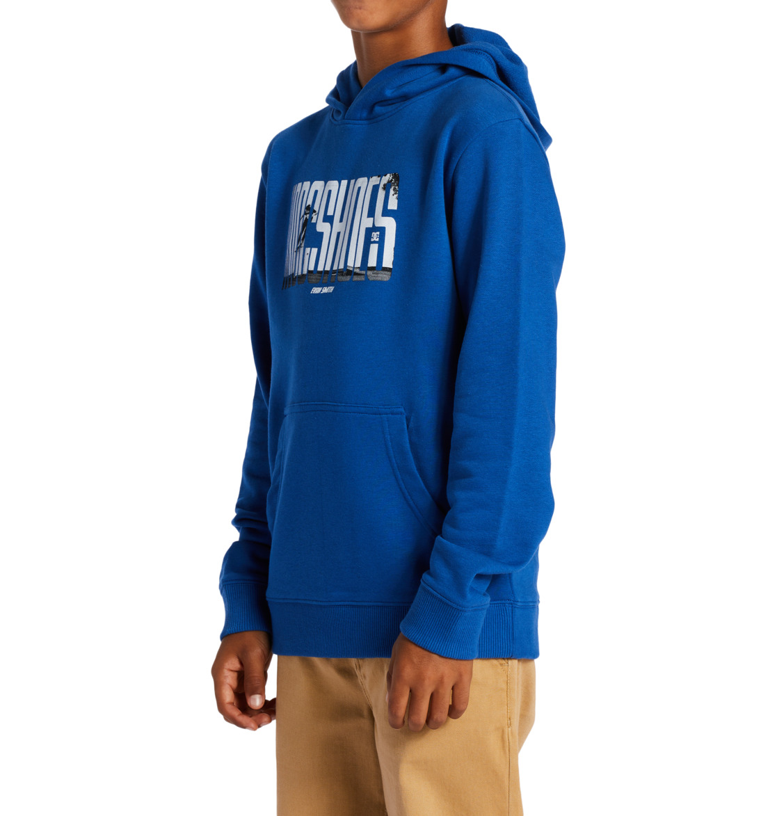 DC On The Grind Kids' Hoodie Blue | US-1937RPH