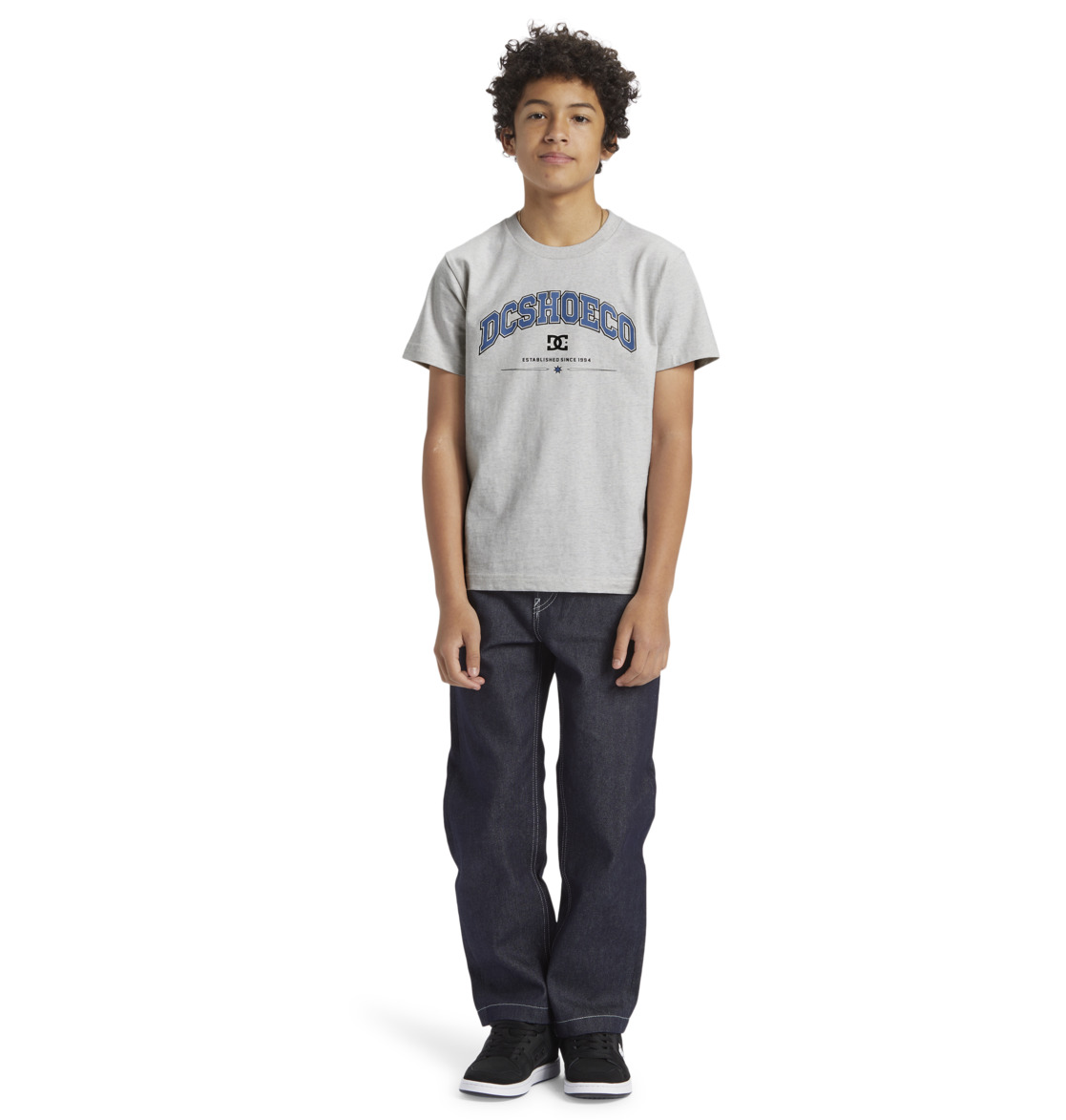 DC Orientation Kids' T-Shirt White | US-1239YZC