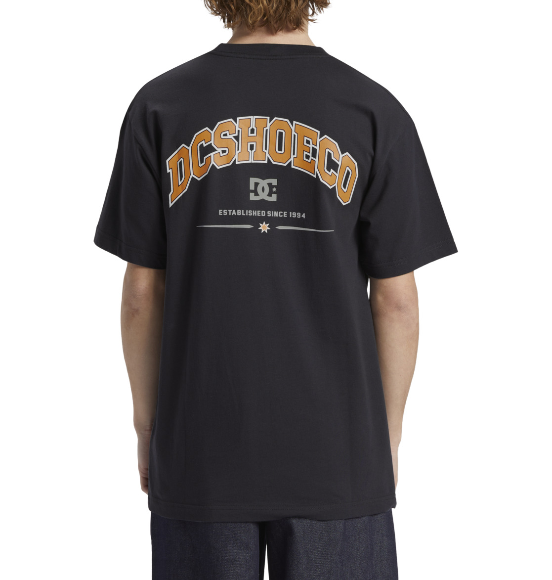 DC Orientation Men T-Shirt Ebony | US-4960IQE