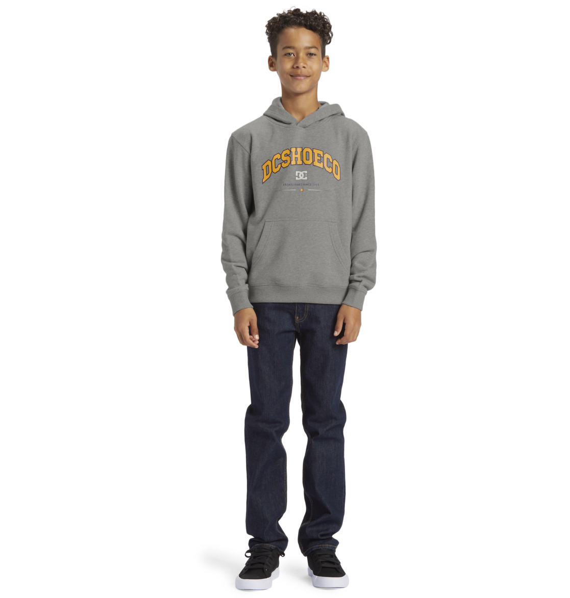 DC Orientation Pullover Kids' Hoodie Grey | US-0732PBL