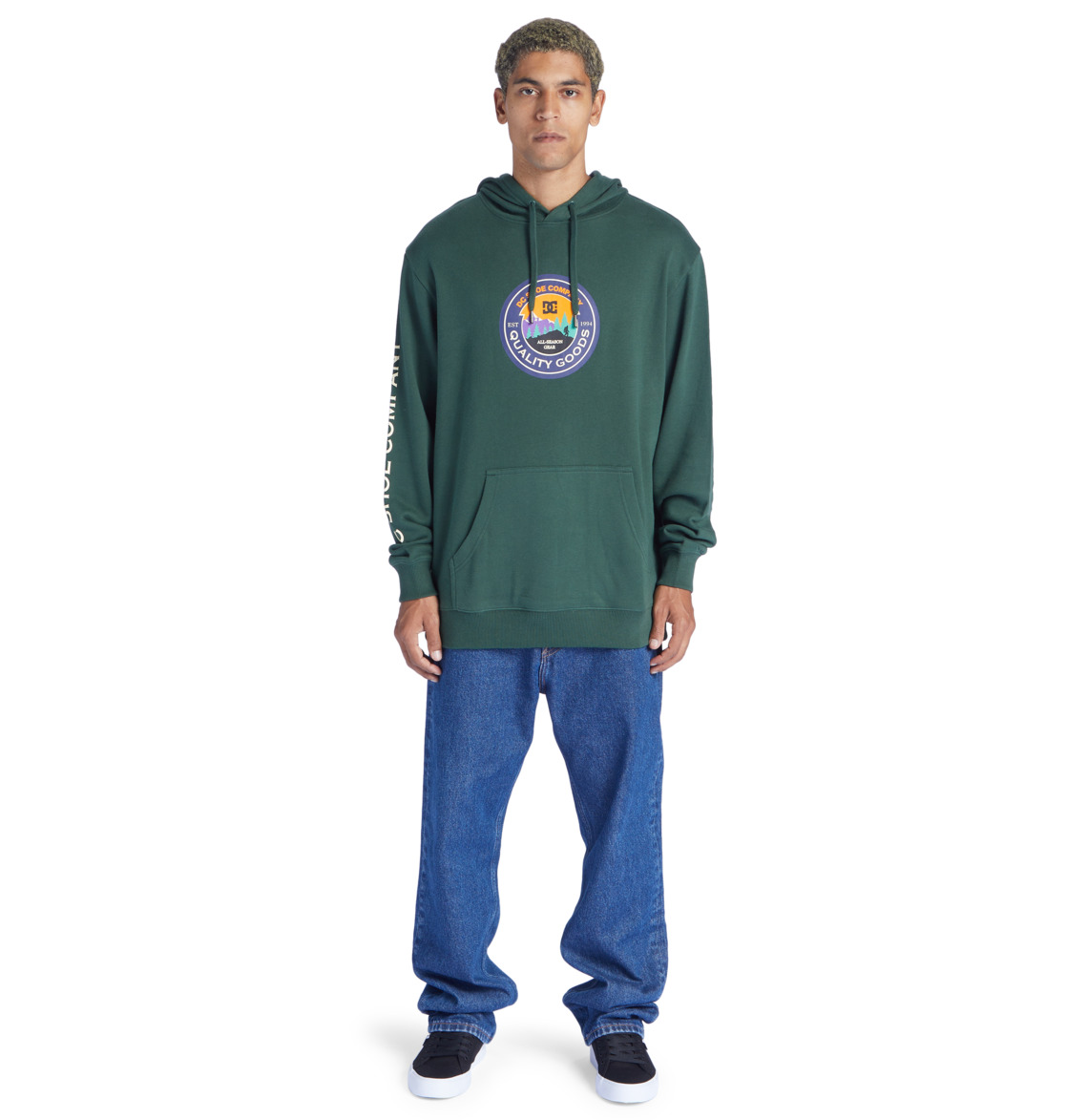 DC Outdoorsman Men Hoodie Green | US-7096HTB