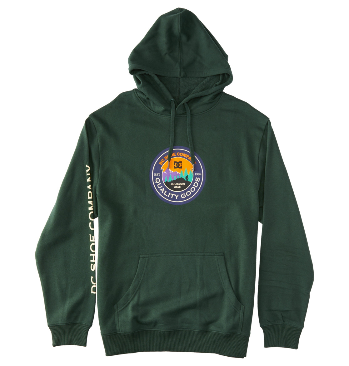 DC Outdoorsman Men Hoodie Green | US-7096HTB