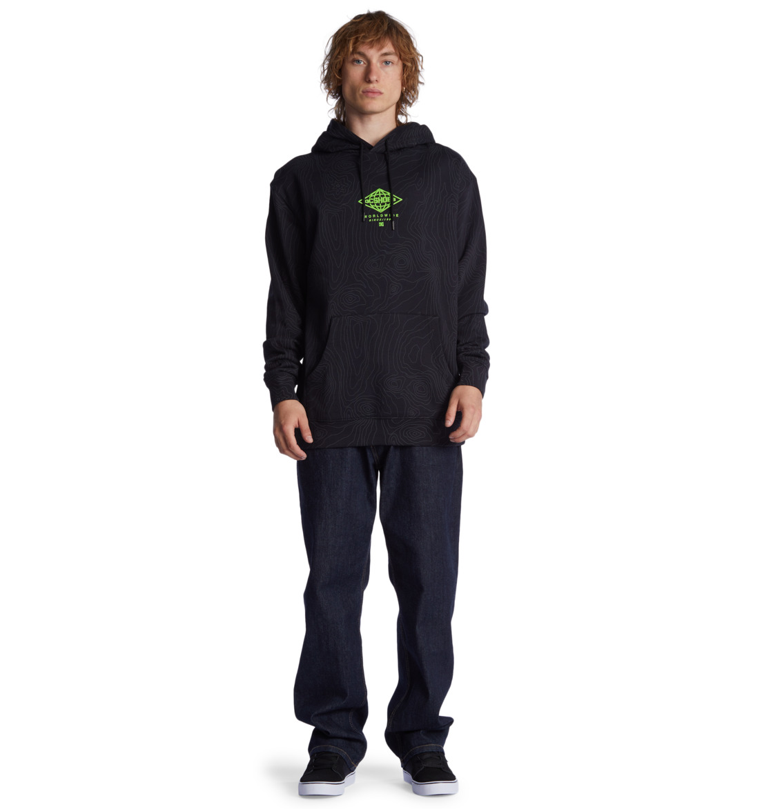 DC Outland Men Hoodie Black | US-7169TZF