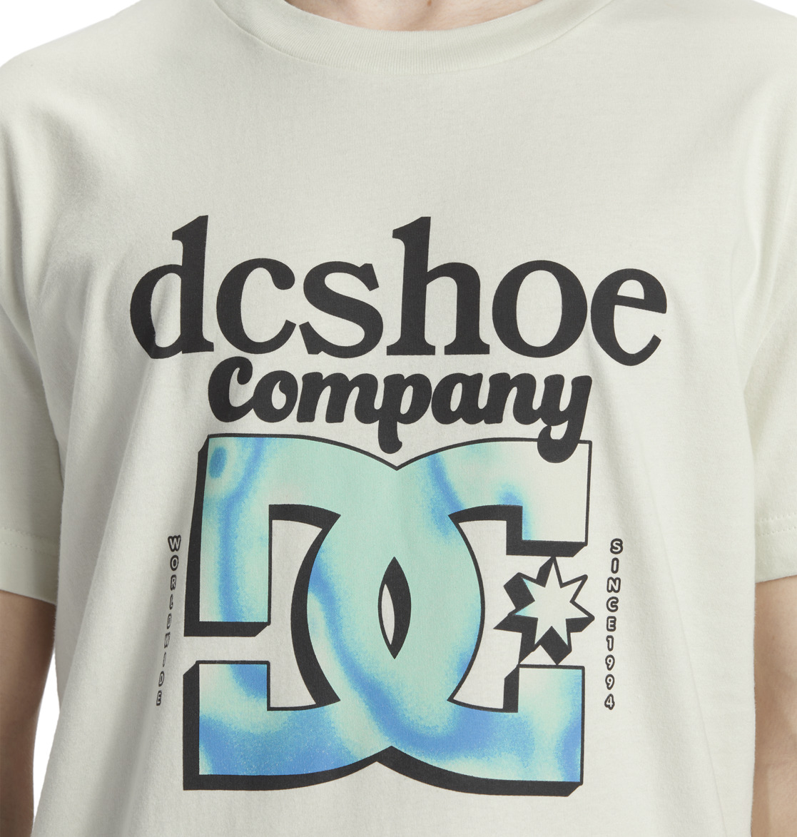 DC Overspray Men T-Shirt White | US-6871WVA