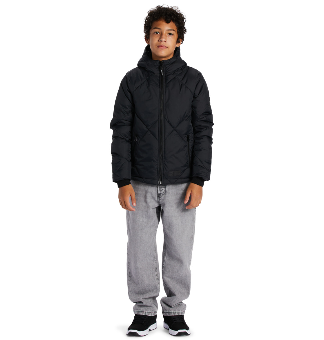 DC Passage Puffer Kids' Jackets Black | US-1729ZRT