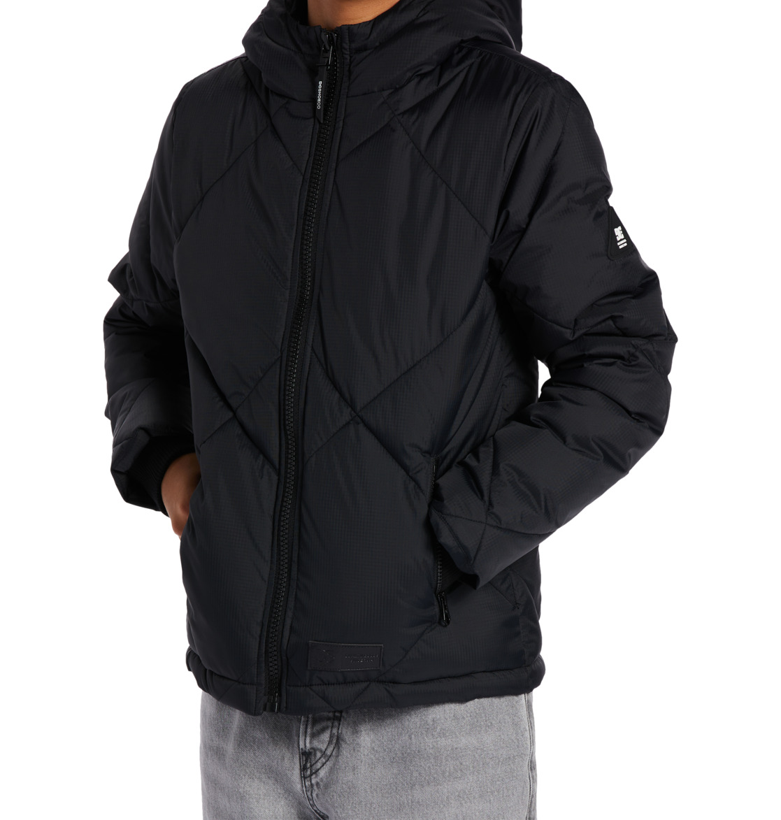 DC Passage Puffer Kids' Jackets Black | US-1729ZRT