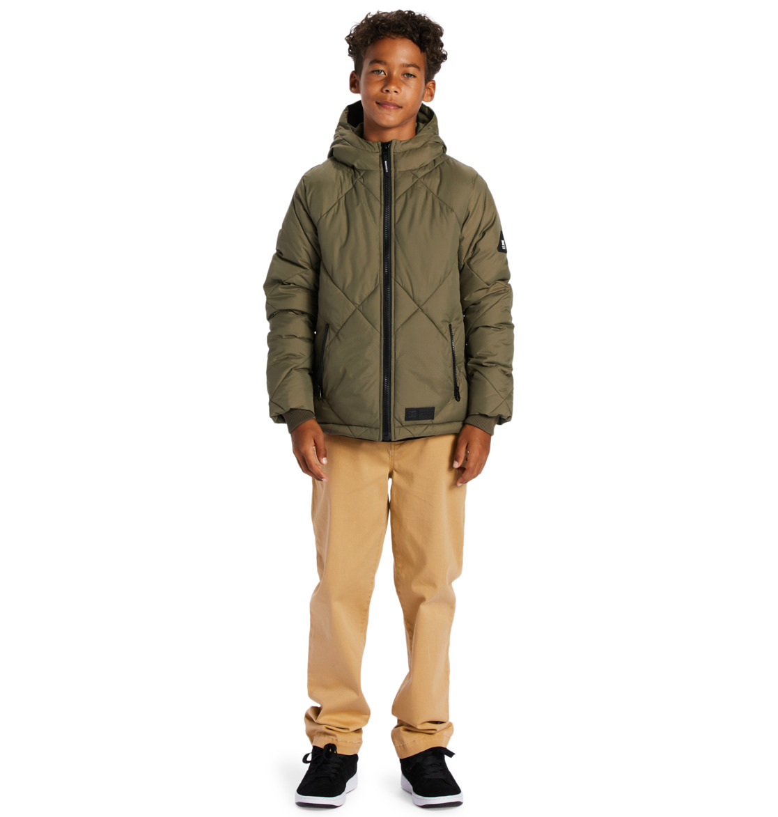 DC Passage Puffer Kids' Jackets Brown | US-1452VOQ