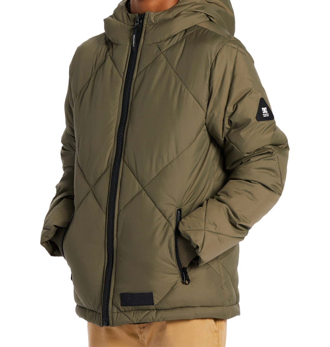 DC Passage Puffer Kids' Jackets Brown | US-1452VOQ