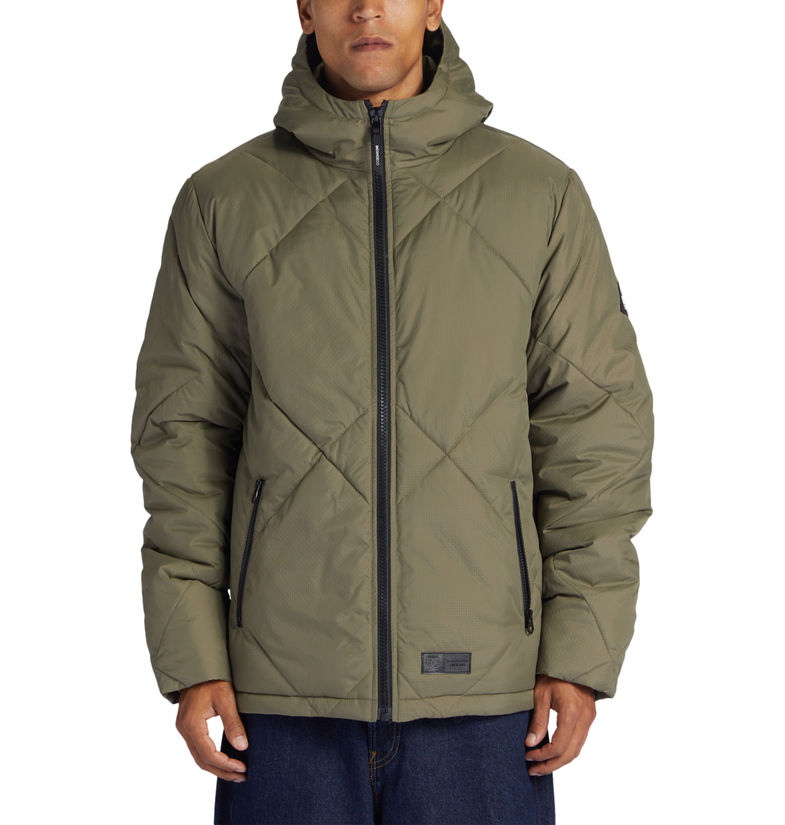 DC Passage Puffer Men Jackets Brown | US-7368SPC