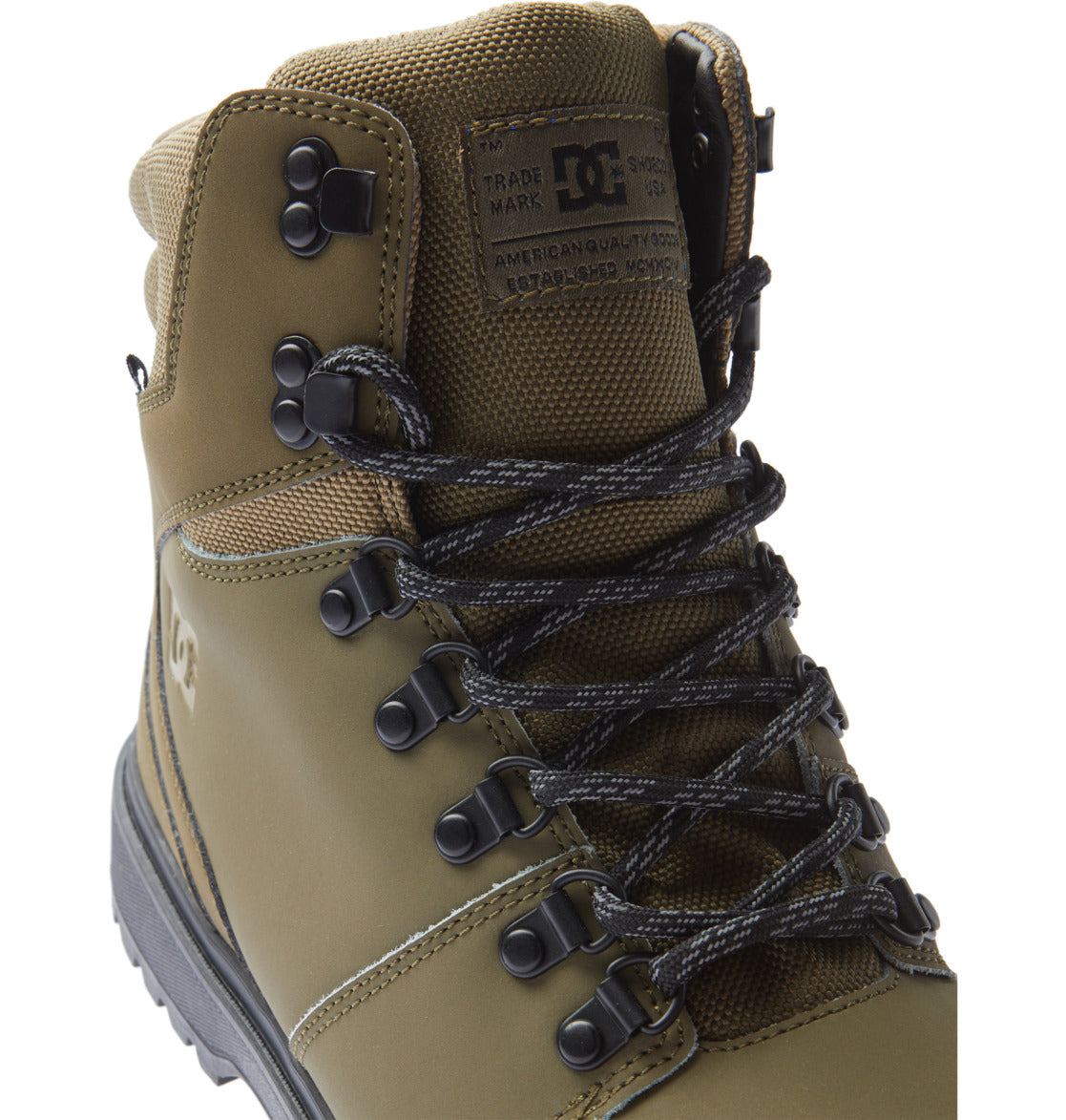 DC Peary Tr Men Winter Boots Olive / Black | US-5406KQH