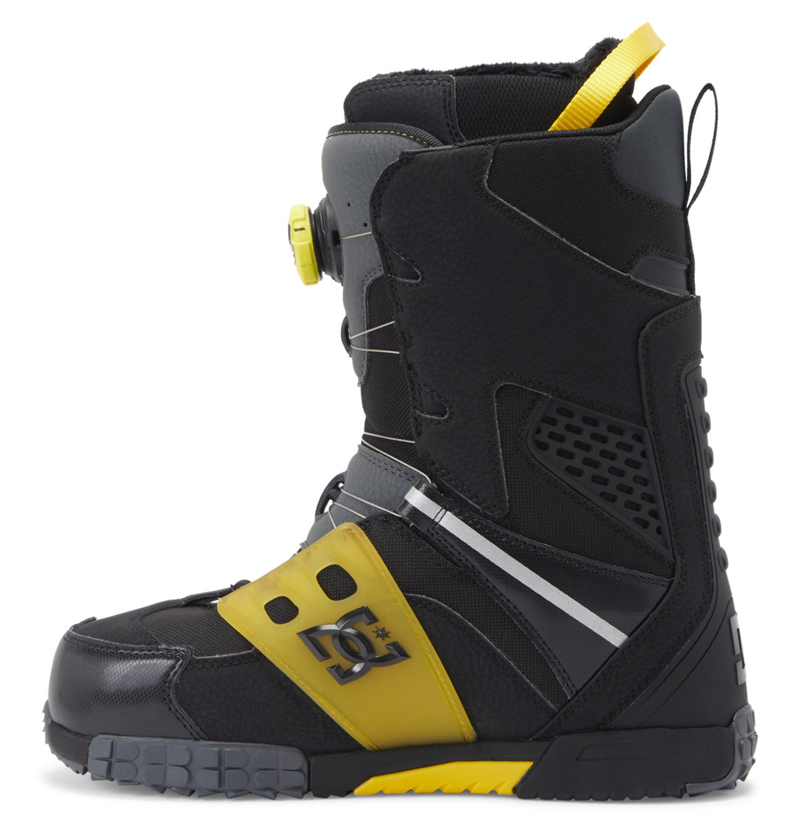 DC Phantom BOA® Men Snowboard Boots Black / Yellow | US-7654RWI