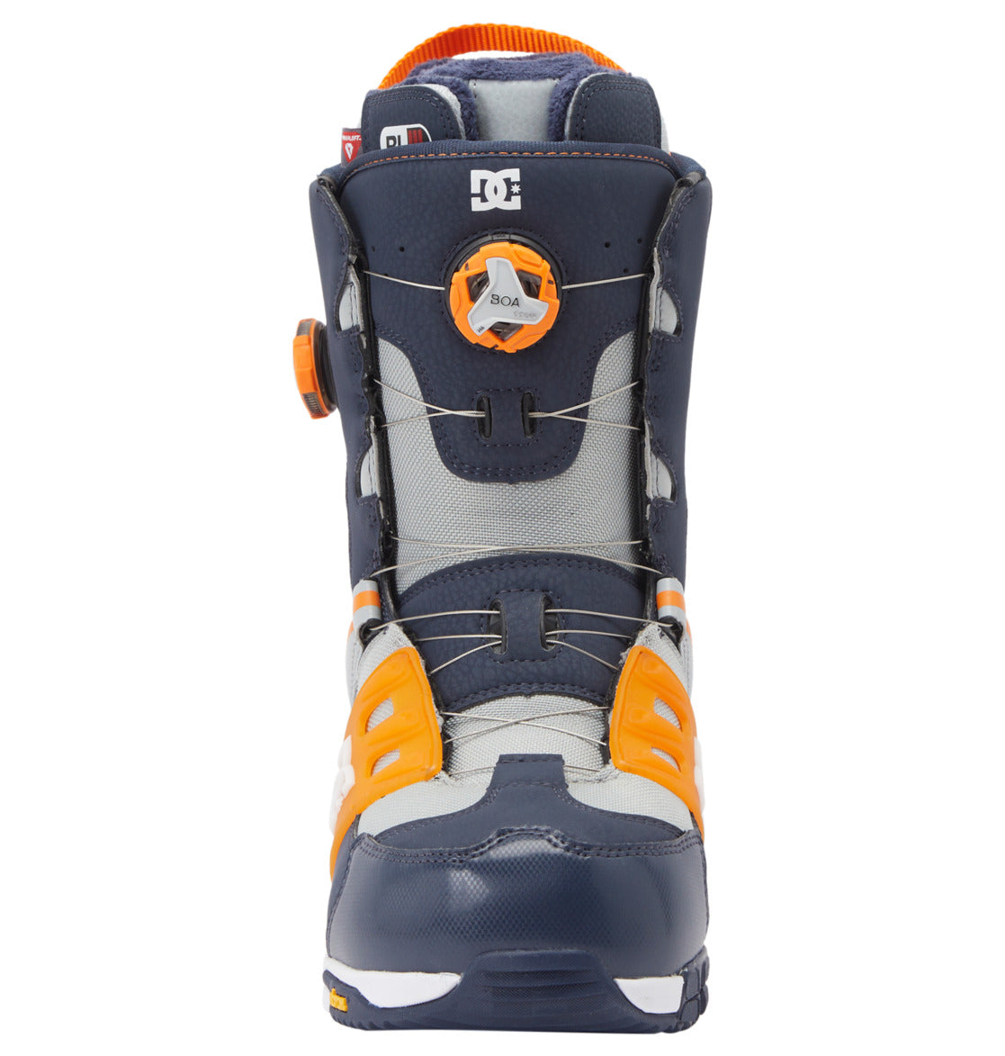 DC Phantom BOA® Men Snowboard Boots Navy / Orange | US-1650XOZ