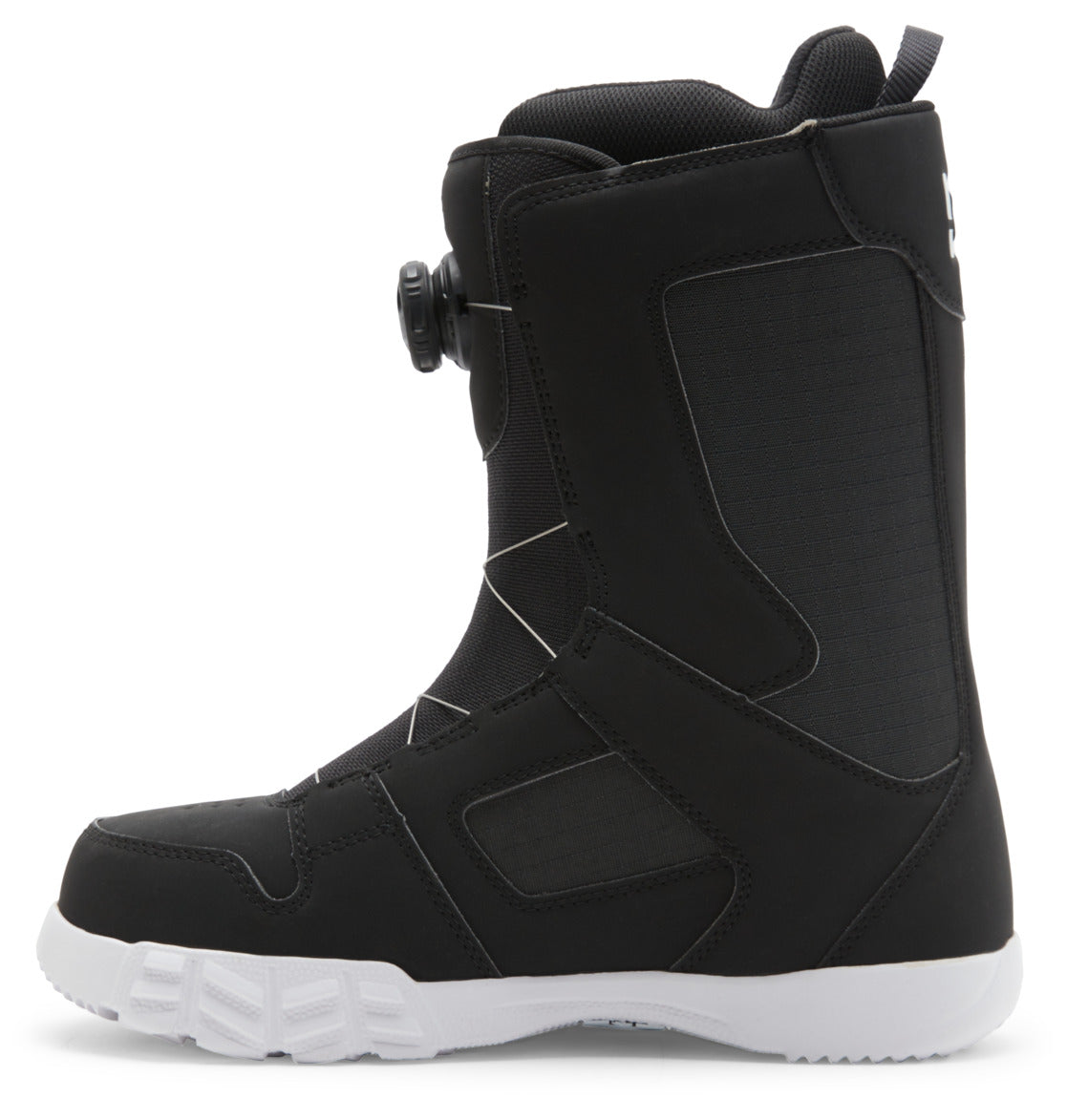 DC Phase BOA® Men Snowboard Boots Black / White | US-4692EYS