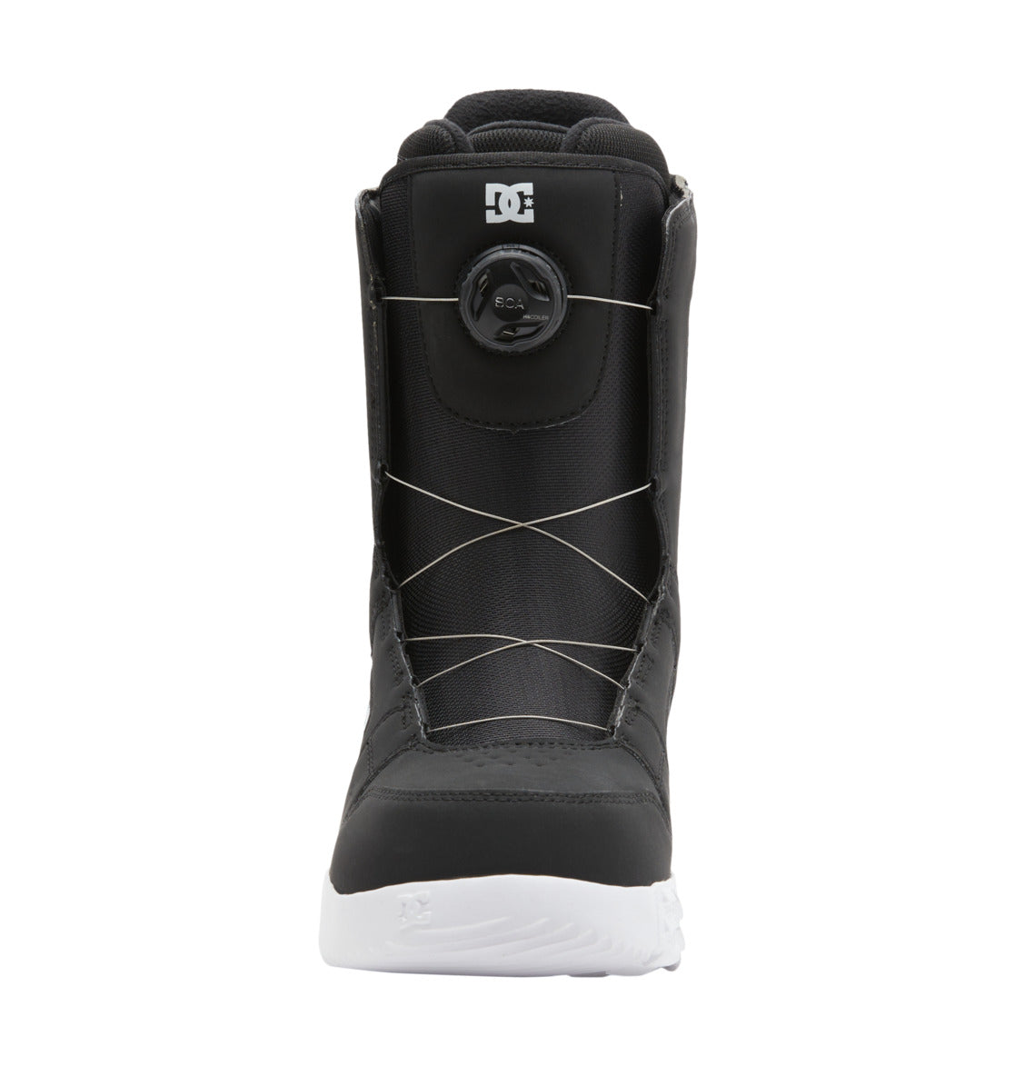 DC Phase BOA® Men Snowboard Boots Black / White | US-4692EYS