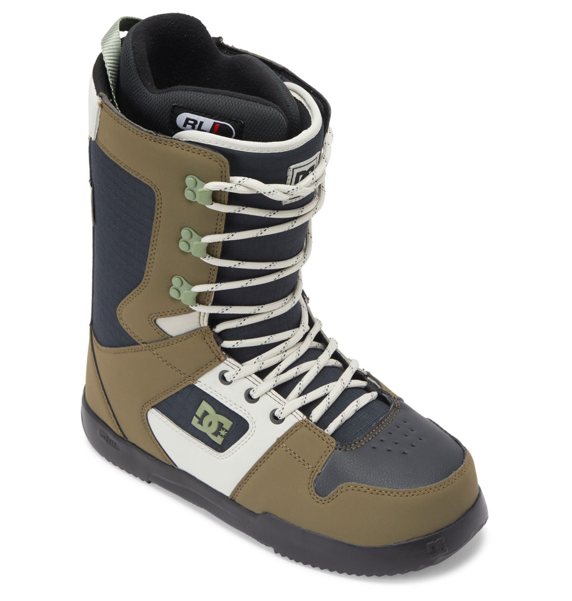 DC Phase Lace Men Snowboard Boots Green | US-3684QND