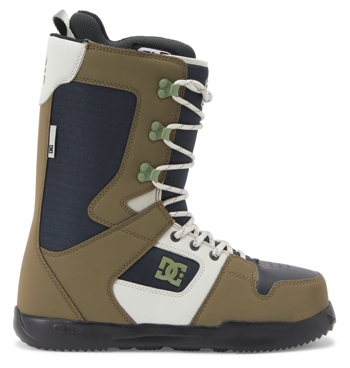 DC Phase Lace Men Snowboard Boots Green | US-3684QND