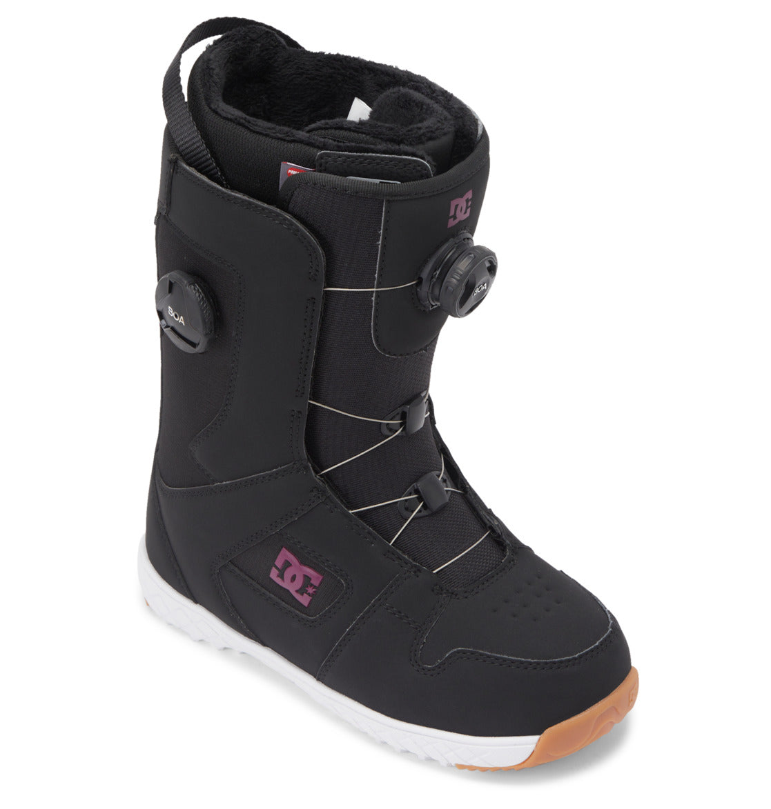 DC Phase Pro BOA® Women Snowboard Boots Black / Purple | US-4729RZT