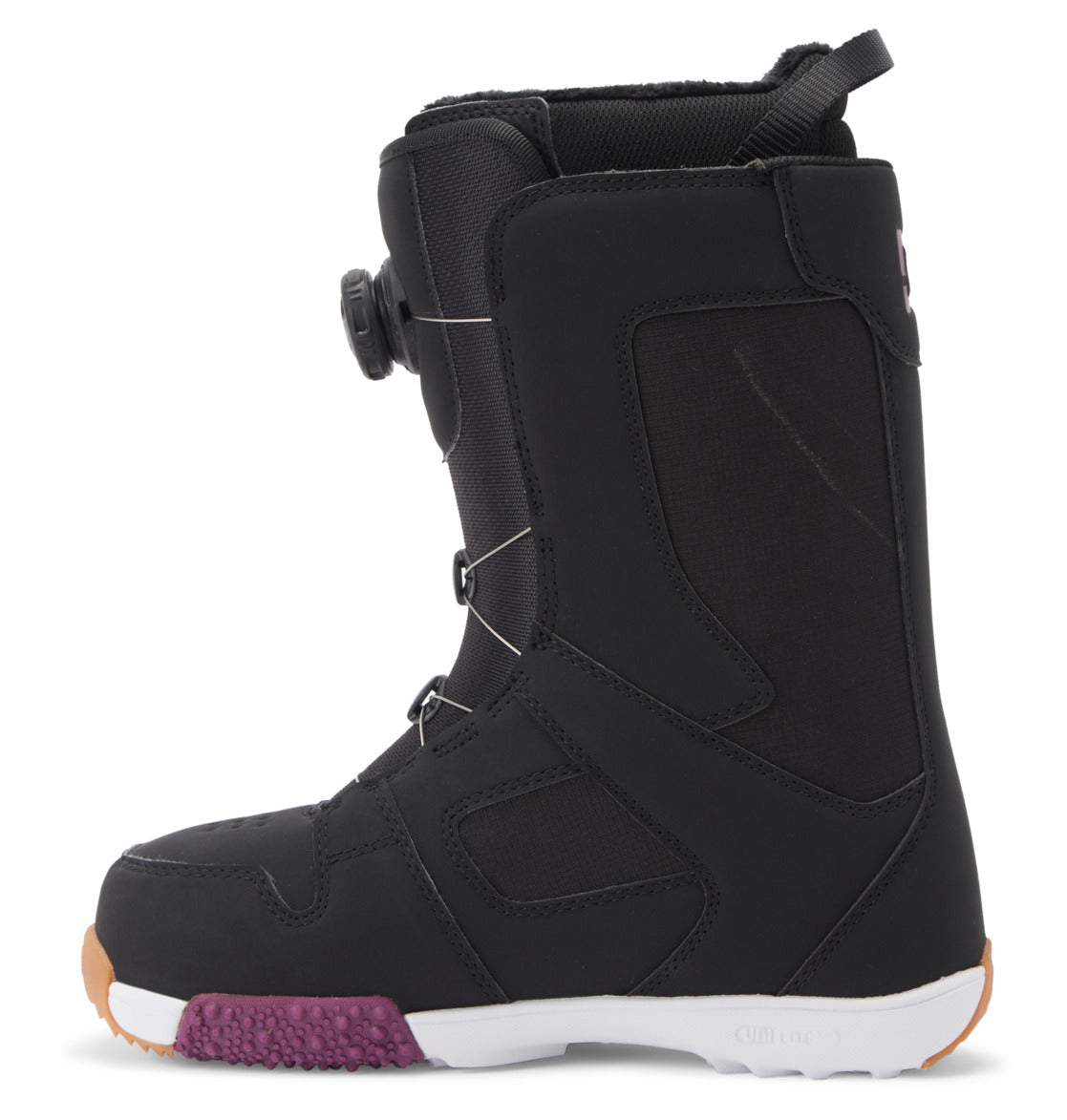 DC Phase Pro BOA® Women Snowboard Boots Black / Purple | US-4729RZT