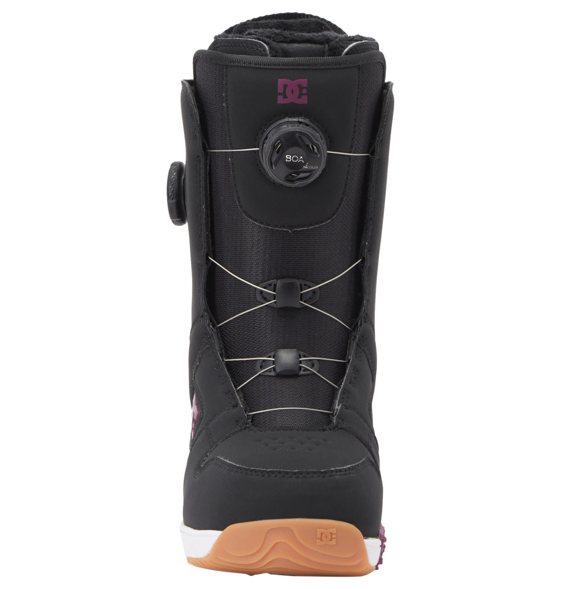 DC Phase Pro BOA® Women Snowboard Boots Black / Purple | US-4729RZT