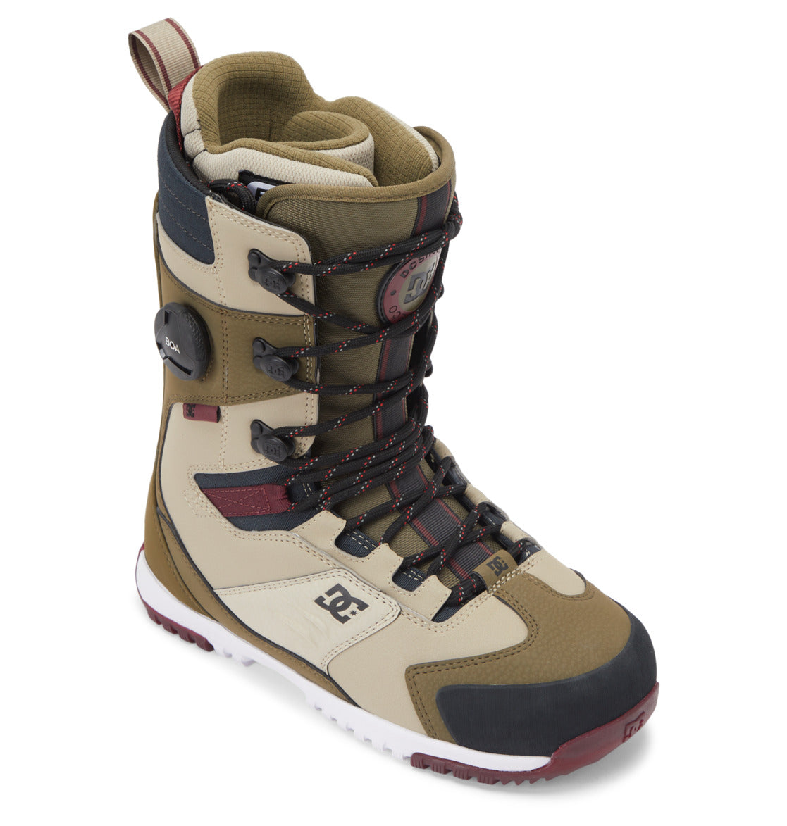 DC Premier Hybrid BOA® Men Snowboard Boots Olive | US-6983NXW