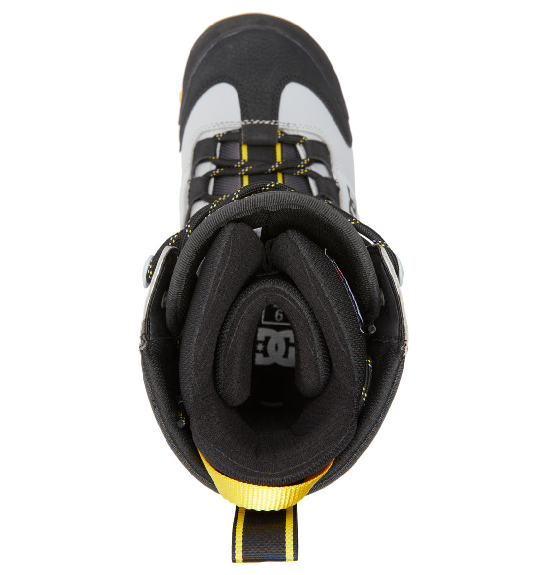 DC Premier Hybrid BOA® Men Snowboard Boots Black / Grey / Yellow | US-4530IGT