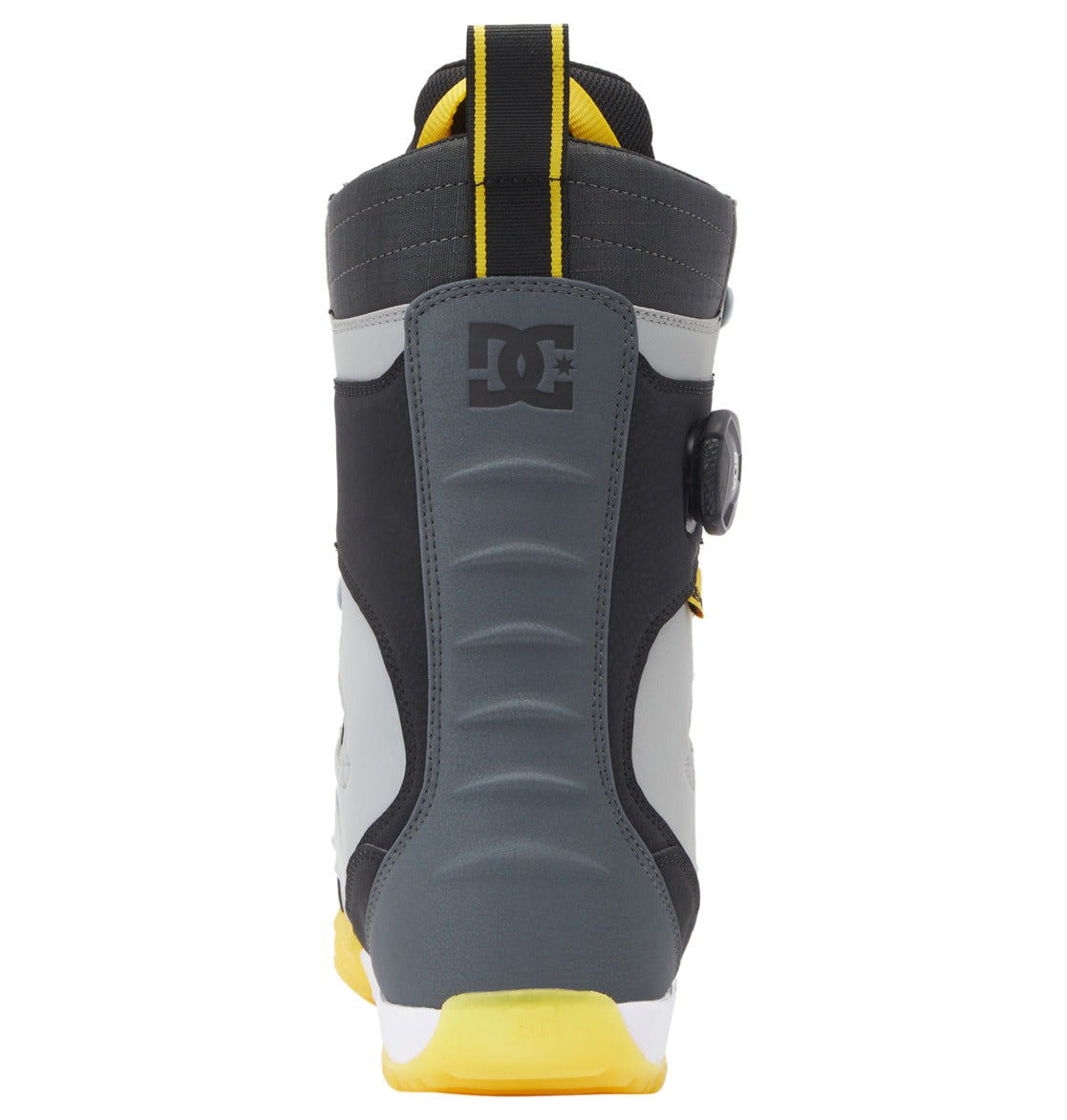 DC Premier Hybrid BOA® Men Snowboard Boots Black / Grey / Yellow | US-4530IGT