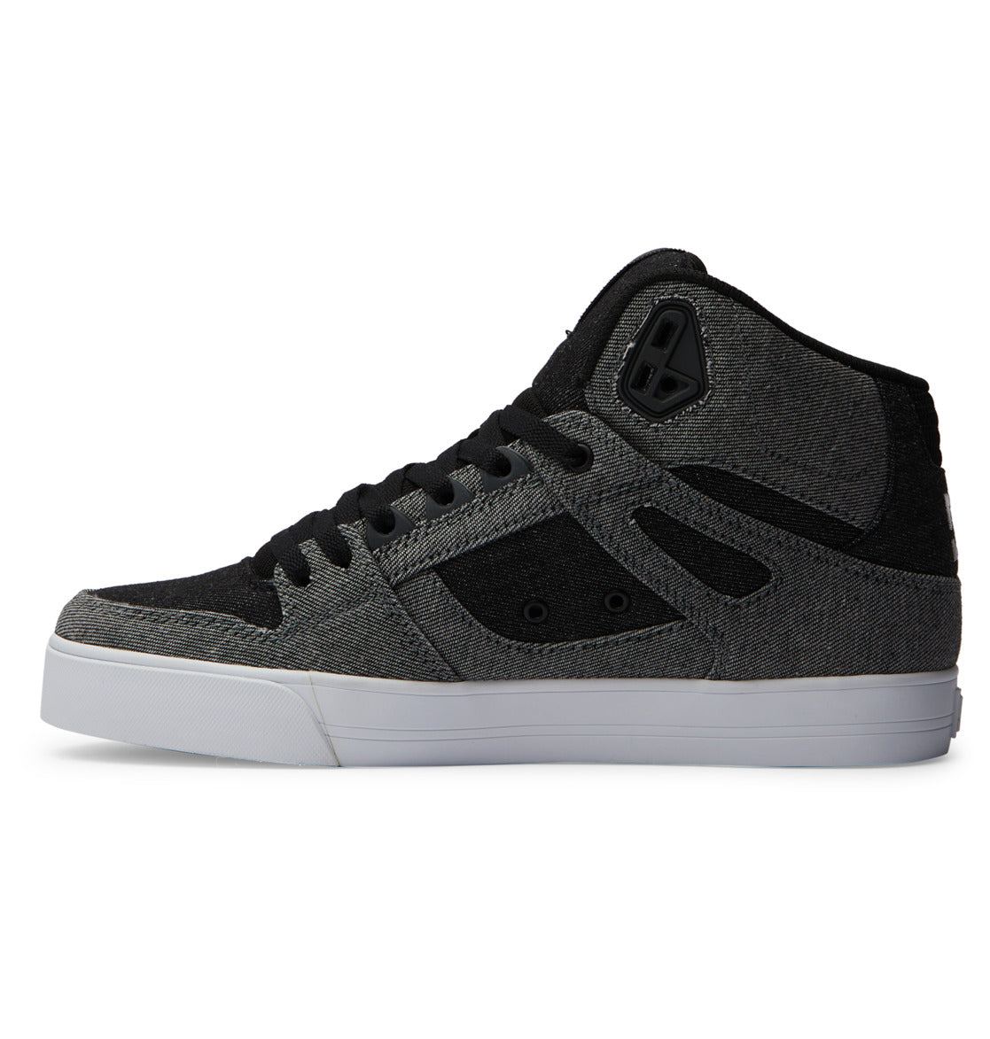 DC Pure Cupsole High-Top Men Sneakers Black Blue | US-8490YES