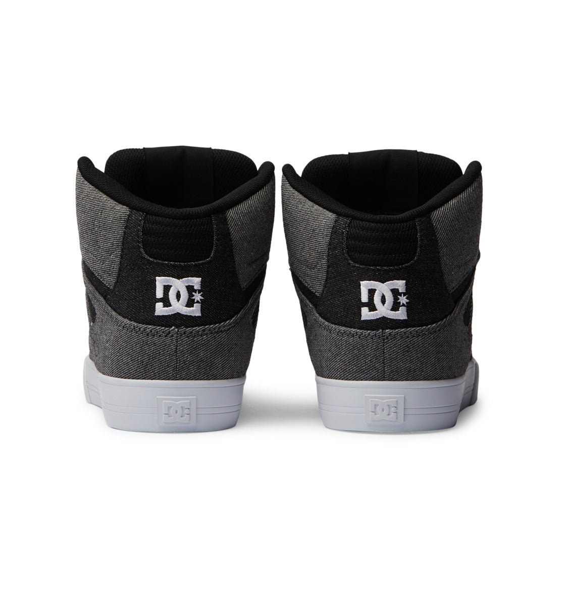 DC Pure Cupsole High-Top Men Sneakers Black Blue | US-8490YES