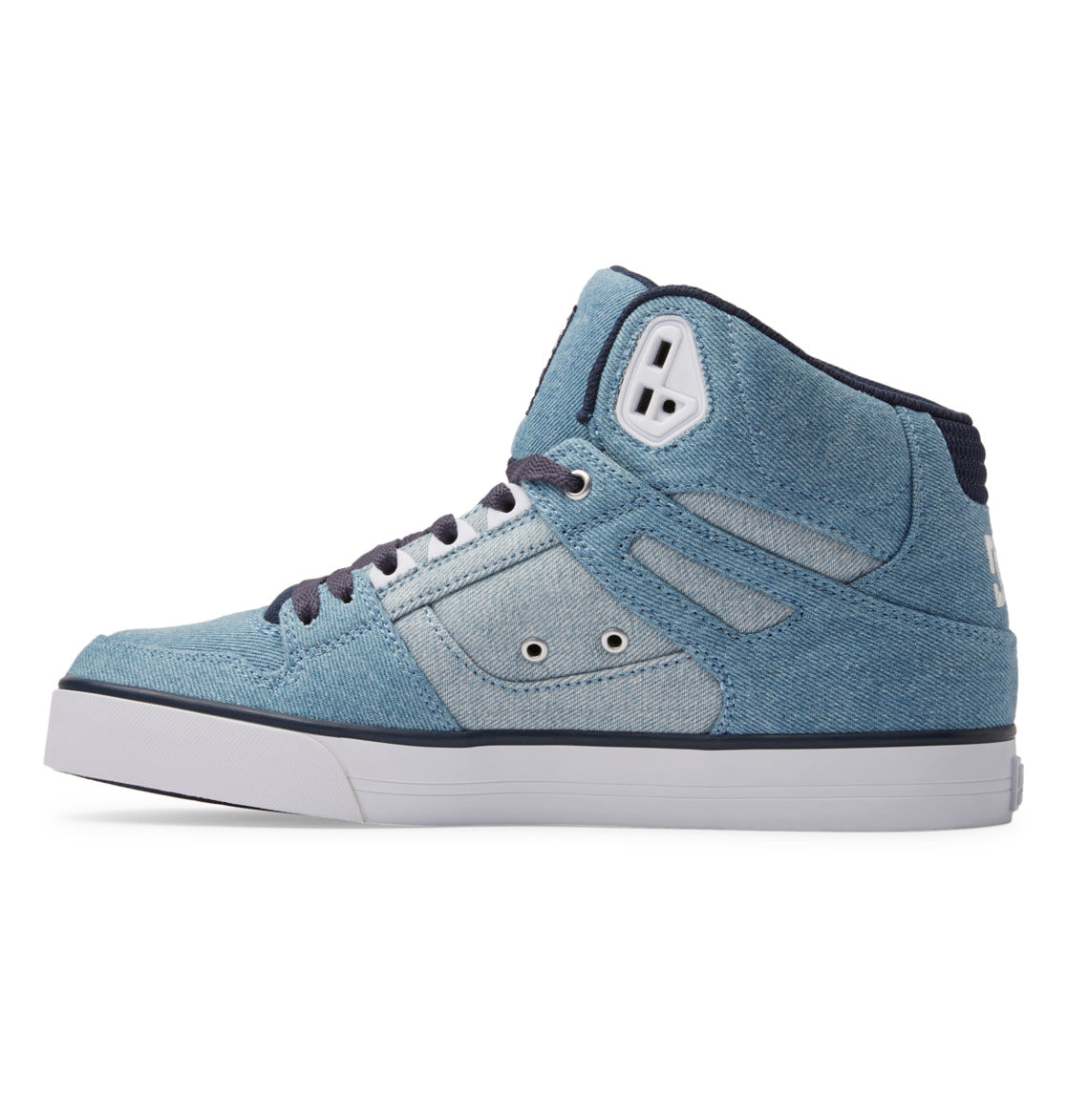 DC Pure Cupsole High-Top Men Sneakers Light Blue | US-1426ADU