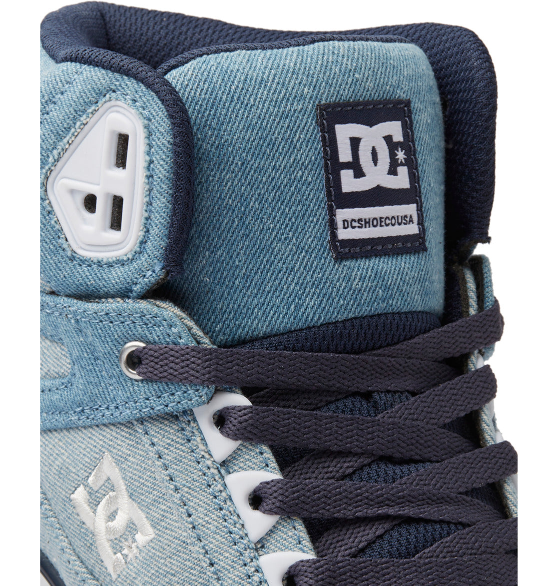 DC Pure Cupsole High-Top Men Sneakers Light Blue | US-1426ADU