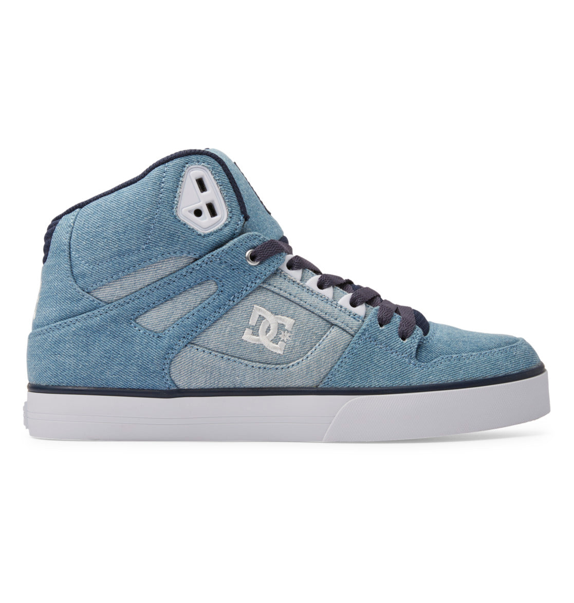 DC Pure Cupsole High-Top Men Sneakers Light Blue | US-1426ADU