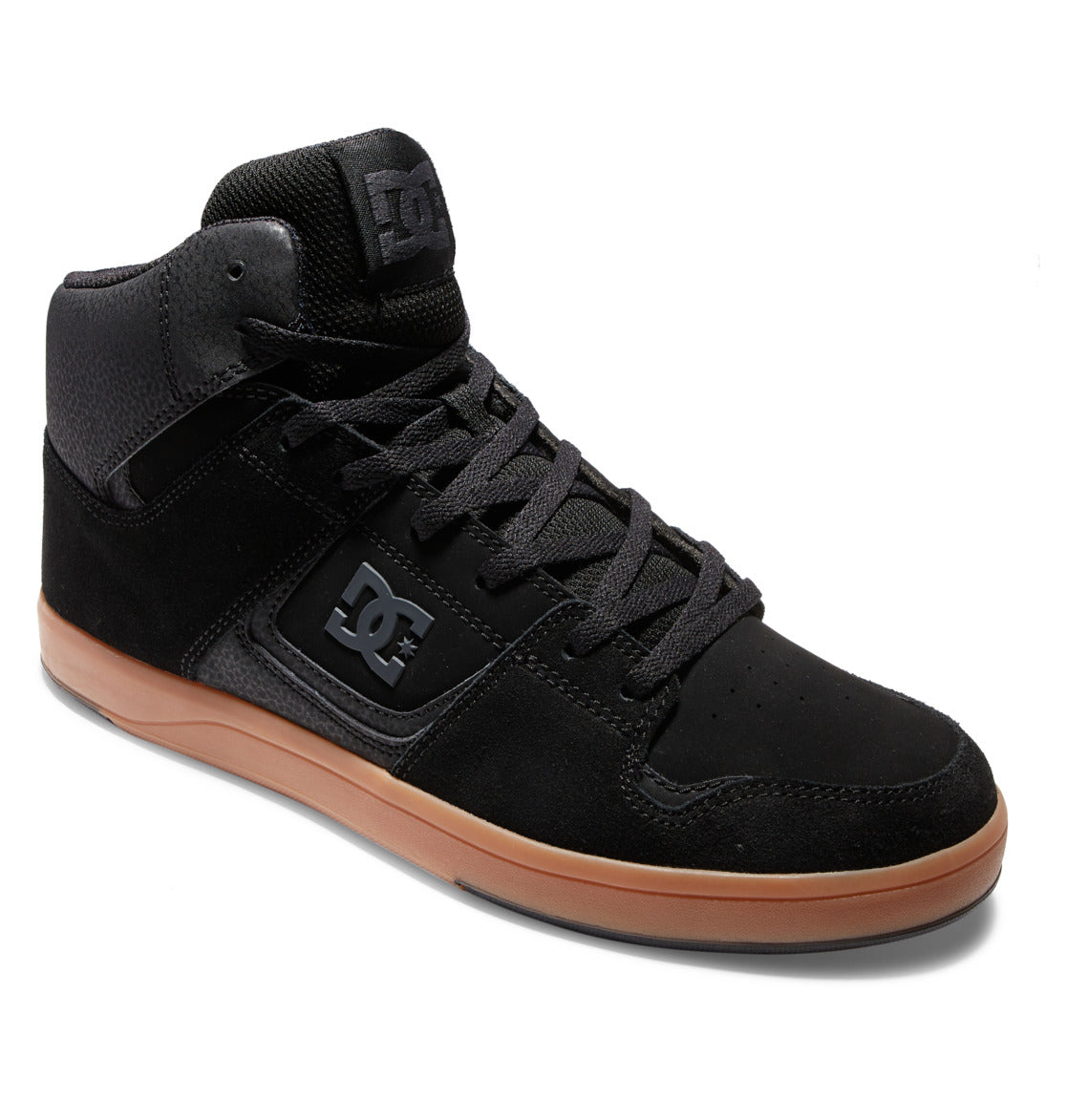 DC Pure High-Top Men Sneakers Black | US-8534PEL