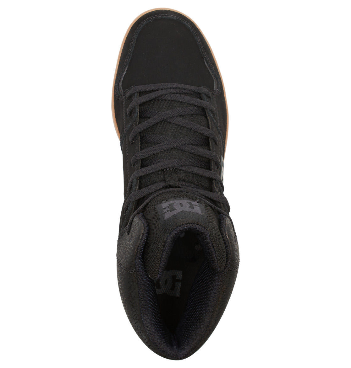 DC Pure High-Top Men Sneakers Black | US-8534PEL