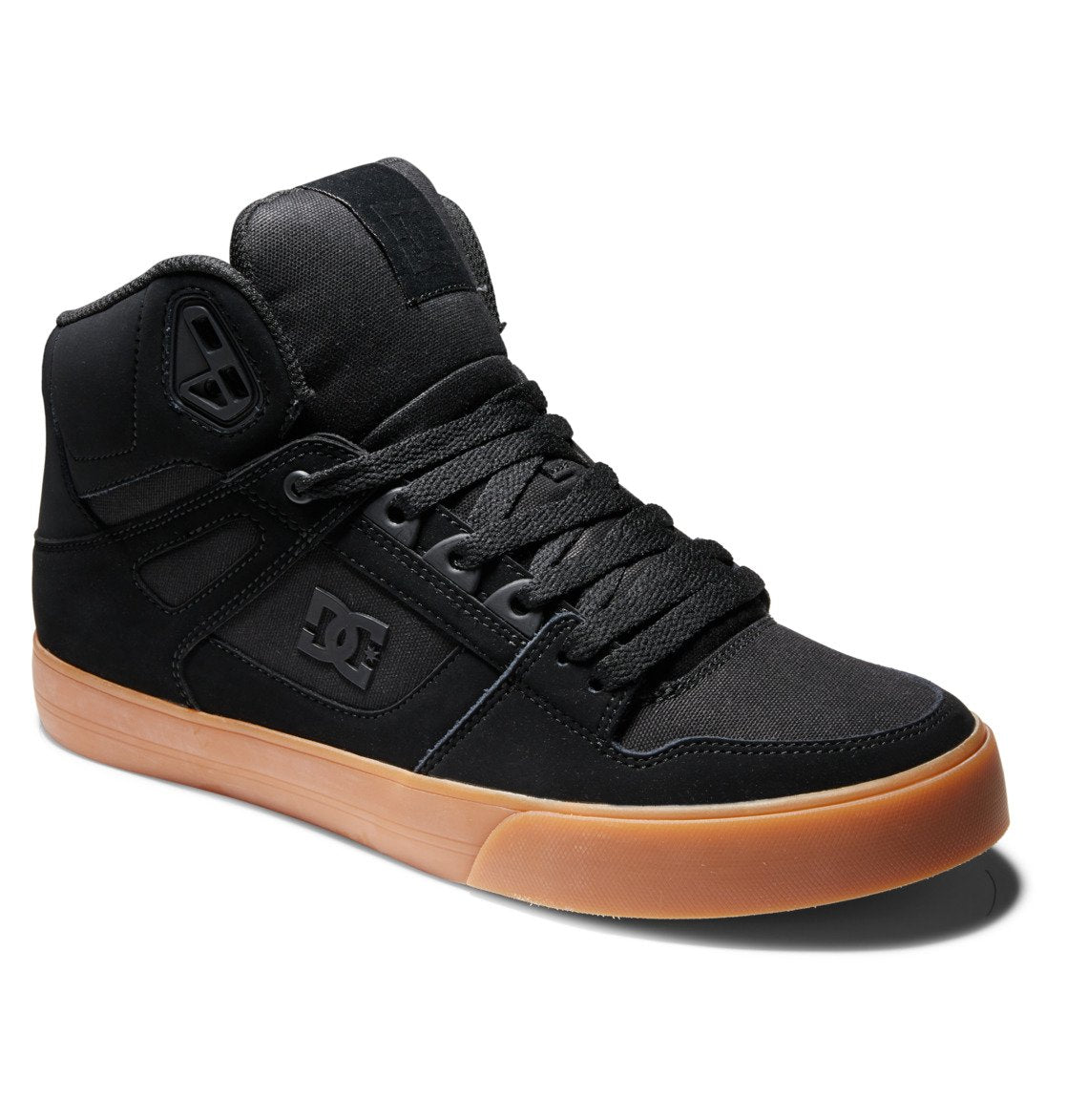 DC Pure High-Top Men Sneakers Black | US-8627FHW